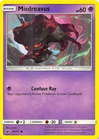 Misdreavus 39/111 · Reverse Holo