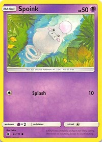 Spoink 41/111 · Reverse Holo
