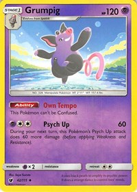 Grumpig 42/111 · Reverse Holo