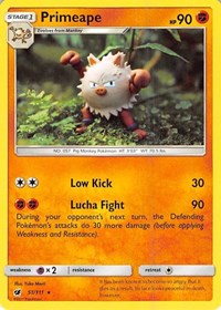 Primeape 51/111 · Reverse Holo