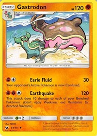 Gastrodon 54/111 · Reverse Holo