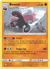 Bewear 56/111 · Reverse Holo