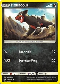 Houndour 58/111 · Reverse Holo