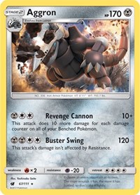 Aggron 67/111 · Reverse Holo