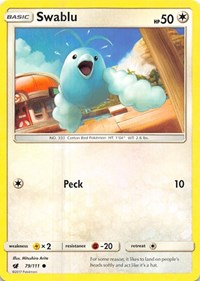 Swablu 79/111 · Reverse Holo