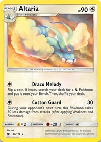 Altaria 80/111 · Reverse Holo