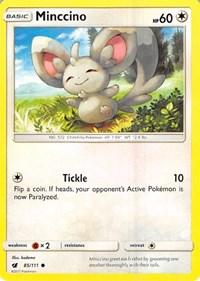 Minccino 85/111 · Reverse Holo