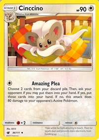 Cinccino 86/111 · Reverse Holo