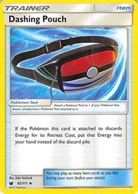 Dashing Pouch 92/111 Crimson Invasion Pokémon card