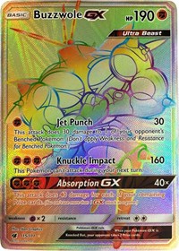 Buzzwole GX Secret 115/111