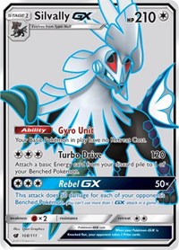 Silvally GX Full Art 108/111