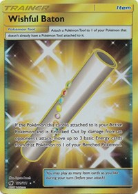 Wishful Baton Secret 121/111 Crimson Invasion Pokémon card