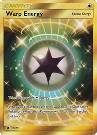 Warp Energy Secret 123/111 Crimson Invasion Pokémon card