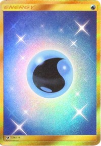 Water Energy Secret 124/111 Crimson Invasion Pokémon card