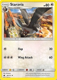 Staravia 82/111 · Reverse Holo