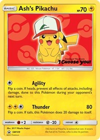 Ash's Pikachu SM109