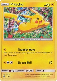 Pikachu 005/012