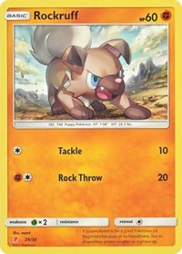 Rockruff (#29) 29/30