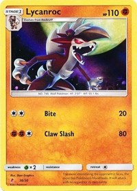 Lycanroc (#30 Holofoil) 30/30