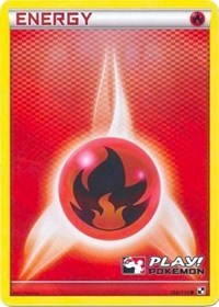 Fire Energy (Play! Pokemon) 106/114 League & Championship Cards Pokémon card
