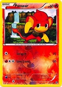 Pansear (Energy Holo) 021/114 · Reverse Holo