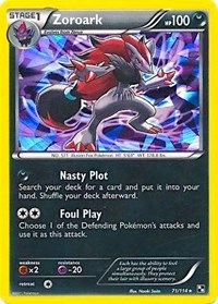 Zoroark (Cracked Ice Holo) 071/114