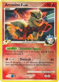Arcanine G (League Promo) 015/147 · Reverse Holo