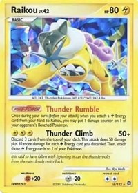 Raikou (Cracked Ice Holo) 016/132