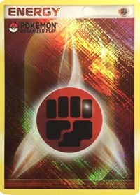 Fighting Energy (2009 Unnumbered POP Promo) League & Championship Cards Pokémon card