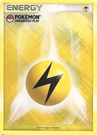 Lightning Energy (2009 Unnumbered POP Promo) League & Championship Cards Pokémon card