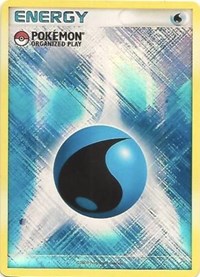 Water Energy (2009 Unnumbered POP Promo) League & Championship Cards Pokémon card