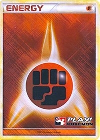 Fighting Energy (2010 Play! Pokemon) League & Championship Cards Pokémon card