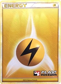 Lightning Energy (2010 Play! Pokemon) League & Championship Cards Pokémon card