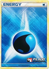 Water Energy (2010 Play! Pokemon) League & Championship Cards Pokémon card