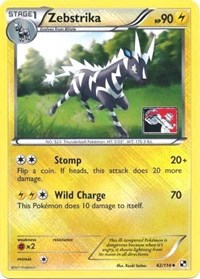 Zebstrika (League Promo) 042/114 · Reverse Holo