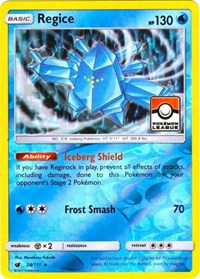 Regice (Pokemon League) 028/111 · Reverse Holo
