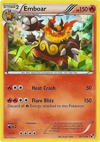 Emboar (Cracked Ice Holo) 019/114