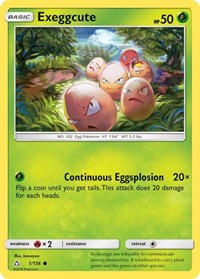 Exeggcute 1/156 · Reverse Holo