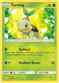 Turtwig 6/156 · Reverse Holo