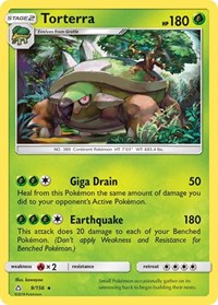 Torterra 9/156 · Reverse Holo