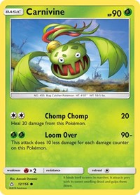 Carnivine 12/156 · Reverse Holo