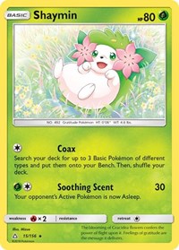 Shaymin 15/156 · Reverse Holo