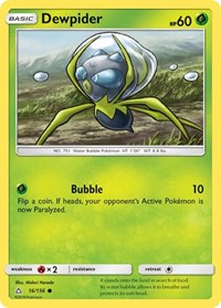 Dewpider 16/156 · Reverse Holo