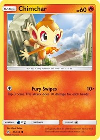 Chimchar 21/156 · Reverse Holo