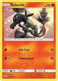 Salandit 25/156 · Reverse Holo