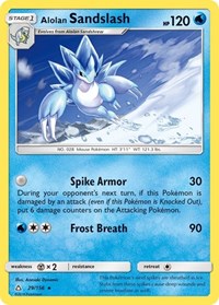 Alolan Sandslash 29/156 · Reverse Holo