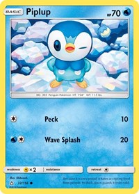 Piplup 32/156 · Reverse Holo