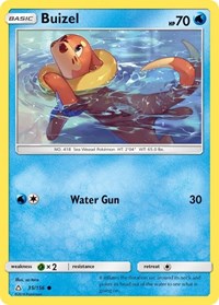 Buizel 35/156 · Reverse Holo
