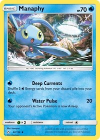 Manaphy 42/156 · Reverse Holo