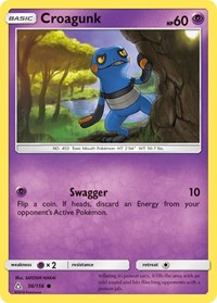 Croagunk 56/156 · Reverse Holo